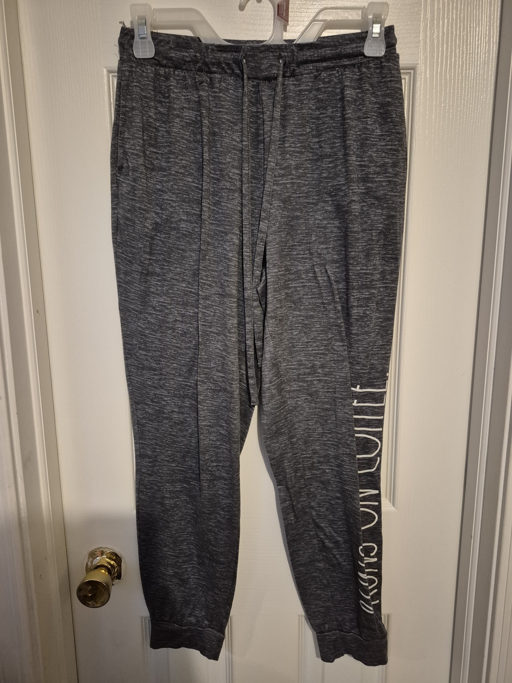 Dark Heather Gray Jogger Pants - Casual Pull-On Leggings